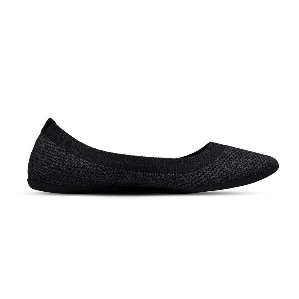 Allbirds Women\'s Tree Breezers - Flats Black - PXC124836